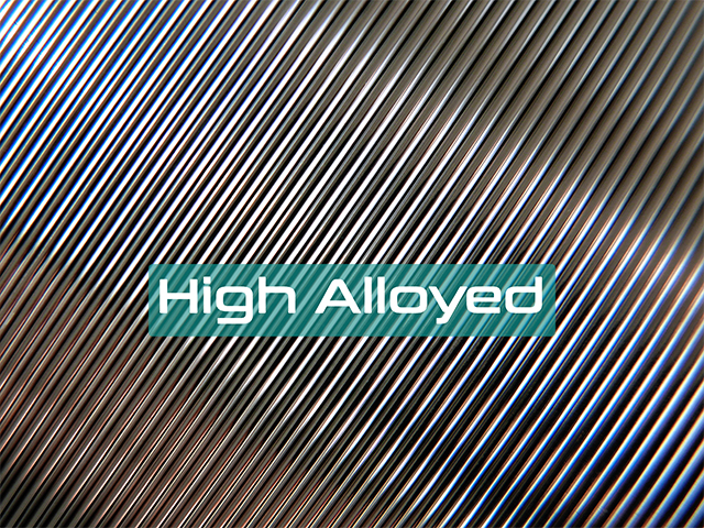 High alloyed Flux Cored Wires